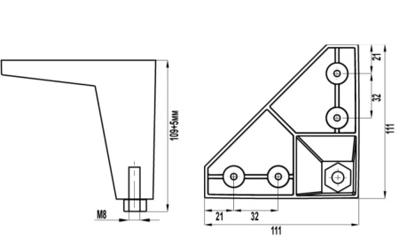 Стол коллекции Вест 1400 мм от Династия Kids
