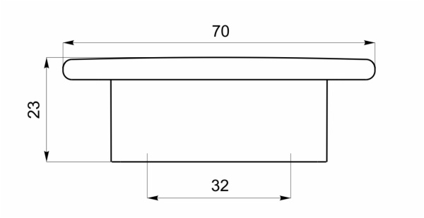 Полка-2 настенная коллекции Формат  от Династия Kids
