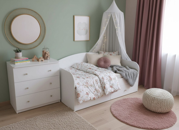 Кровать коллекции Умка Мини 160х80  от Династия Kids