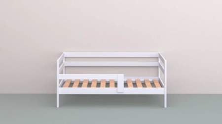 Кровать детская ЭКО-9 (массив) 160х80  от Династия Kids