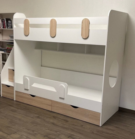 Кровать 2-х ярусная Фортуна 180х80 от Династия Kids